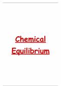 Chemical Equilibrium