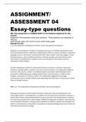 ENC1501 ASSESSMENT 4 SEMESTER 2 ANSWERS 2024