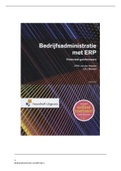 Samenvatting Bedrijfsadministratie met ERP in Microsoft Dynamics NAV, FOR semester 2.1 leerjaar 1 