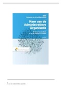 Samenvatting De kern van de administratieve organisatie, FOR semester 1.2 leerjaar 1 