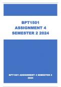 BPT1501 ASSIGNMENT 4 SEMESTER 2 2024