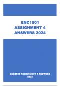 ENC1501 ASSIGNMENT 4 ANSWERS 2024