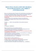 MATH 225N STATISTICS FINAL EXAM 2 LATEST  VERSIONS 2023-2024/MATH 225N WEEK 8 FINAL  EXAM QUESTIONS AND DETAILED ANSWERS|ALREADY GRADED A