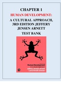 (Chapter 1_A Cultural Approach to Human Development)  HUMAN DEVELOPMENT- A CULTURAL APPROACH, 3RD EDITION JEFFERY JENSEN ARNETT & LENE ARNETT JENSEN