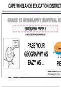 Grade 12 Geography Study Kit 