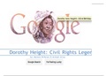 HESI 418B2015 HESI - Dorothy Height