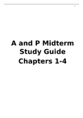 ANATOMY BIO 251/ANATOMY BIO 251_BIOS 251 chapters 1 - 4 graded A+