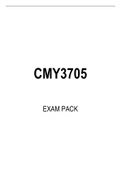 CMY3705 EXAM PACK