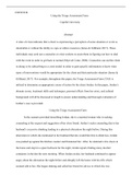 COUN5238 u5a1 TriageAssessment.docx  COUN5238  Using the Triage Assessment Form  Capella University  Abstract  A state of crisis indicates that a client is experiencing a perception of some situation or event as intolerable or without the ability to cope 