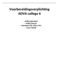 Voorbereidingsopdracht ADVA college 6 - artikel Johnstone en Simunic, Standaard 210, 220 en 315, casus Value 8