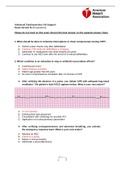 Advanced Cardiovascular Life Support Exam Versions A and B (50 questions and answers) Graded 100% Score