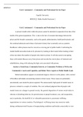 MPH5922 U2A1.docx  MPH5922  Unit 2 Assinment 1 - Community and Professional Service Paper  Capella University  MPH5922: Public Health Practicum 2  Unit 2 Assinment 1 - Community and Professional Service Paper  A person's health while within the prison 