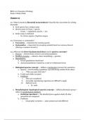 BIOL 211 Concepts of Zoology ALL Exam Study Guides