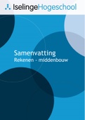 Rekenen middenbouw - samenvatting - Iselinge Hogeschool