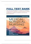 Test Bank for Medical-Surgical Nursing, 10th Edition, Donna D. Ignatavicius, Linda Workman, Cherie R. Rebar, Nicole M. Heimgartner ;All Chapters 1-69 LATEST 2024 