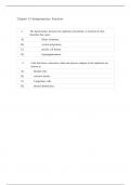 Chapter 13 Integumentary Function