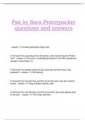 Pax by Sara Pennypacker questions and answers