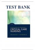 Test Bank - Understanding the Essentials of Critical Care Nursing, 3rd Edition by Kathleen Perrin, Carrie MacLeod.pdf