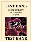 Test Bank For Microbiology: An Introduction 13th Edition By Gerard Tortora , Berdell Funke , Christine Case ;complete solution, Crade A+