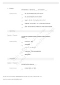 BIOS 242 Week 5 Quiz WITH 100% CORRECT ANSWERS CERTIFIED  GRADE A SCORE