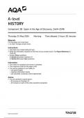 AQA History7042 1B question paper History A 23 May 2024