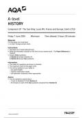 AQA History7042 2F question paper History A 7June 2024