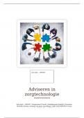 Portfolio Adviseren in zorgtechnologie Samenwerken, gehaald met een 8,7.