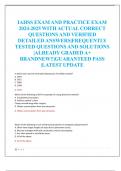 IAHSS EXAM AND PRACTICE EXAM  2024-2025 WITH ACTUAL CORRECT  QUESTIONS AND VERIFIED  DETAILED ANSWERS|FREQUENTLY  TESTED QUESTIONS AND SOLUTIONS  |ALREADY GRADED A+  BRANDNEW!!|GUARANTEED PASS  |LATEST UPDATE