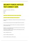 SECURITY FORCES ARTICLES TEST CORRECT 100%