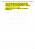TEST BANK FOR ADVANCED ASSESSMENT INTERPRETING FINDINGS AND FORMULATING DIFFERENTIAL DIAGNOSES 4TH EDITION MARYJO GOOLSBY LAURIE GRUBBS LATEST UPDATED EXAMINATION STUDY GUIDE 2024
