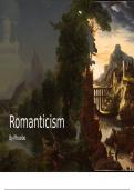 English Literature: What is Romanticism?