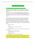 NR503 Midterm Exam Study Guide (Latest-2021, Version-1)/ NR 503 Midterm Exam Study Guide: Population Health, Epidemiology & Statistical Principles: Chamberlain College of Nursing 