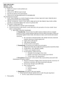 NRSG 3320 Adult Health 1 Exam 1 MED SURG STUDY GUIDE - Northeastern University