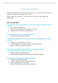 Chamberlain College of Nursing - NR 327 Maternal-Newborn Final Study Guide 