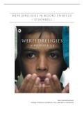 Samenvatting Wereldreligies in woord en beeld - O'Donnell