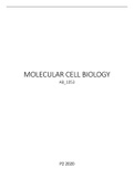 Molecular Cell Biology AB_1053 Complete Summary 