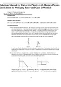 Solutions Manual for University Physics with Modern Physics 2nd Edition by Wolfgang Bauer and Gary D.Westfall