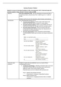 Summary readings Toolbox 1: Environmental assessment and management approaches (GEO4-2602)