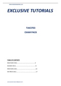 TAX3703 EXAM PACK .