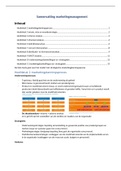 Samenvatting strategische marketingplanning H2/11