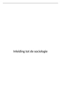 Samenvatting Sociologie (FSW) 