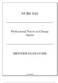 (WU) NURS 3021 Professional Nurses as Change Agents - Midterm Exam Guide 20242025