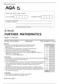 A-level FURTHER MATHEMATICS Paper 3	Discrete