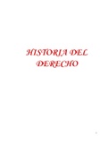 Apuntes Historia del derecho