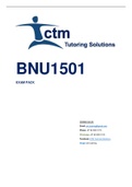 BNU1501 EXAM PACK