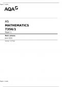 AS MATHEMATICS 7356/1