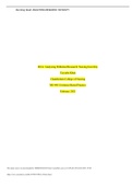 RUA week 5: Analyzing Published Research: Nursing Incivility Chamberlain College of Nursing NR 449 