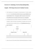 Exercise 32 Calculating t-Test for (Paired) Dependent Samples - SPSS Output (Exercise 32 Student Version).