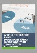 AFIP EXAM BUNDLE!!