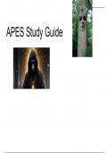 AP Environmental Science Study Guide